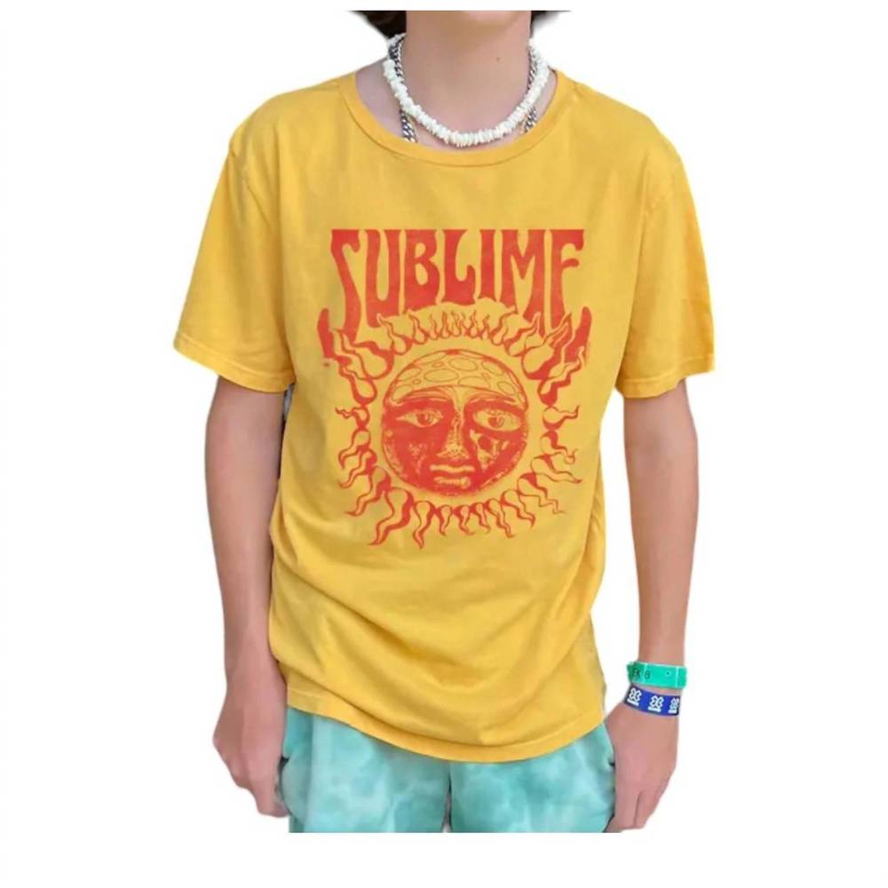 NEW ROWDY SPROUT sublime tee in yellow